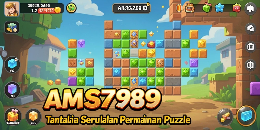 Tampilan screenshot AMS789 dengan gameplay Puzzle yang menarik.
