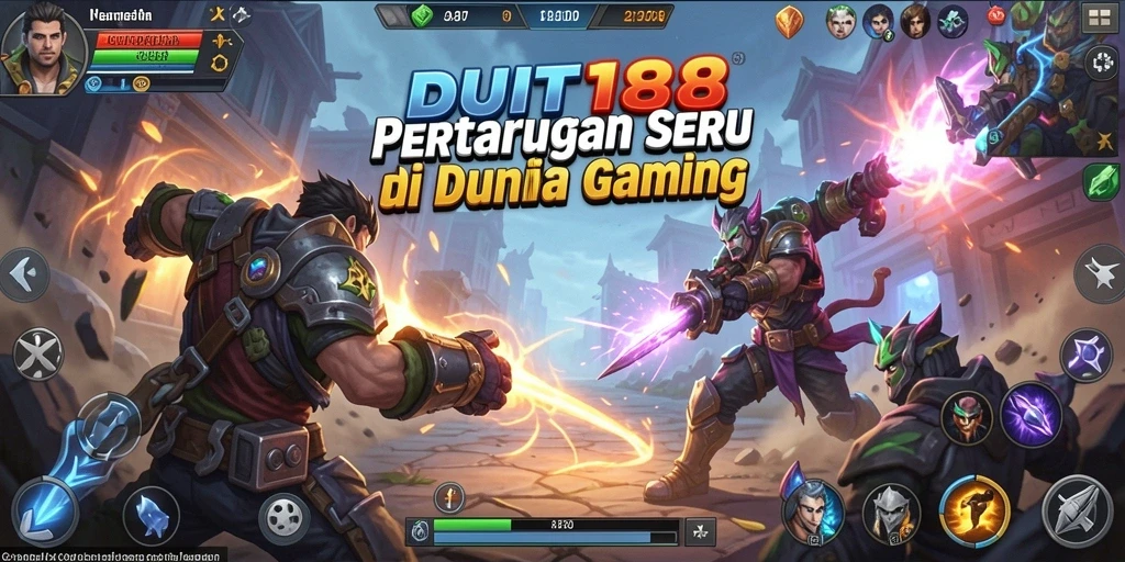 Tampilan gameplay mendebarkan dari DUIT188 dengan pertarungan tak terlupakan.