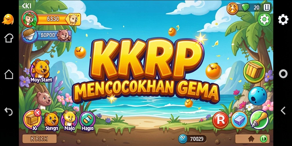 Tampilan gameplay menarik dari KKRP yang menggugah selera.