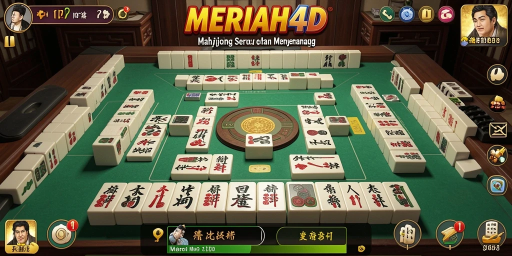 Gameplay Mahjong yang seru dan menantang di MERIAH4D.