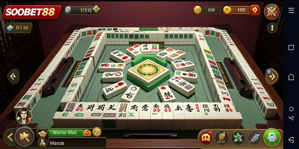Gameplay Mahjong yang menarik dengan desain yang memukau.