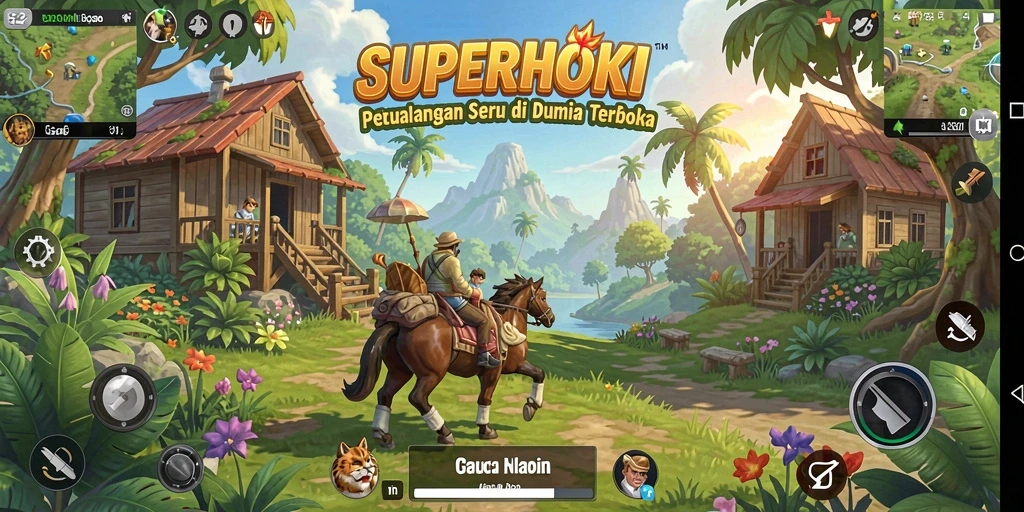 Gameplay SUPERHOKI yang menakjubkan dalam dunia Open World.