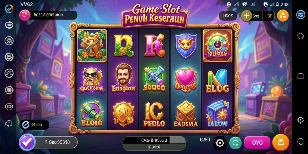 Gameplay Slot VV62 yang seru dan mengasyikkan.